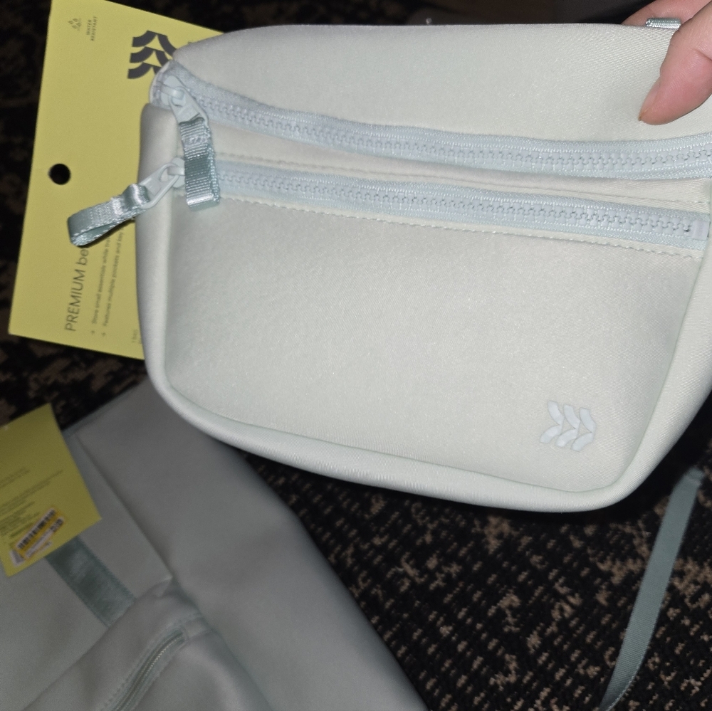 Light Gray Backpack With Front Pocket - image 7